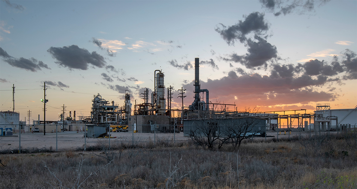 Industrial site in New Mexico